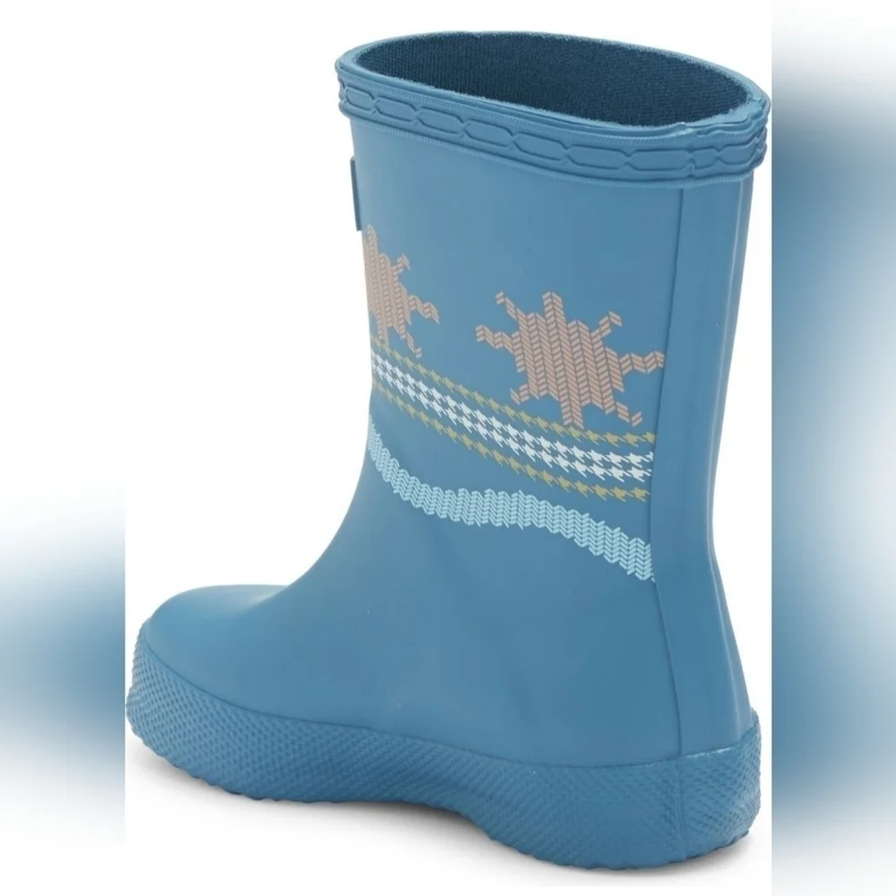 HUNTER Kid's First Weather Rain Boot size Toddler Boys 9 Toddler Girl 10